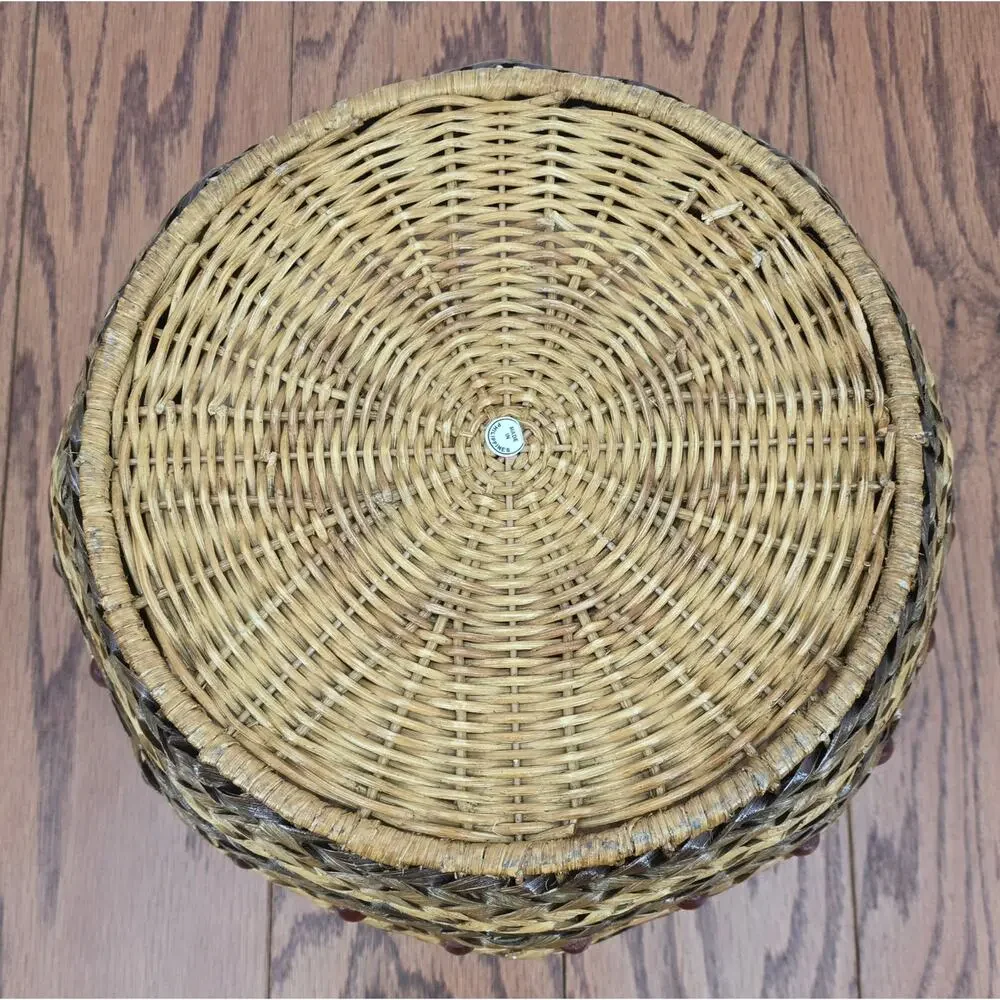 Vintage Woven Basket‎ with Handles